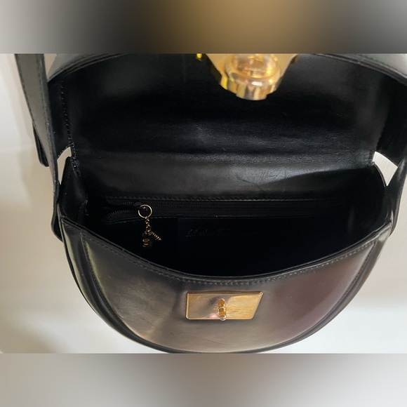 Ferragamo Small Black Shoulder bag - w/ COA - Picture 6 of 15